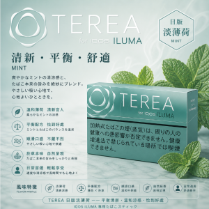 TEREA煙彈 淡薄荷味(只適用於 IQOS ILUMA)
